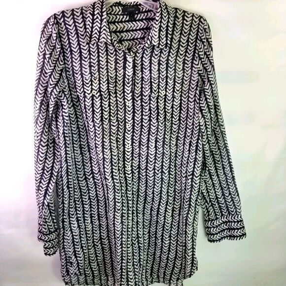 J CREW LONG SLEEVE TOP. SIZE S. - Picture 1 of 9